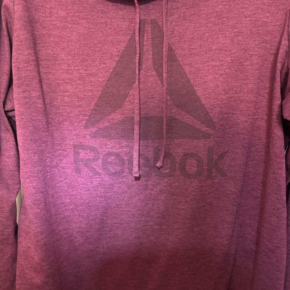 Reebok Workout Ready Cowl Neck Hoodie - Rebel Berry - Size L - NWOT
